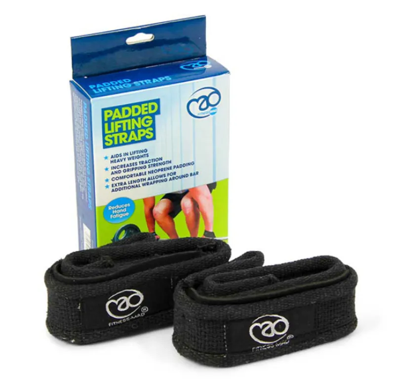 Fitness Mad Padded Weight Lifting Straps-1